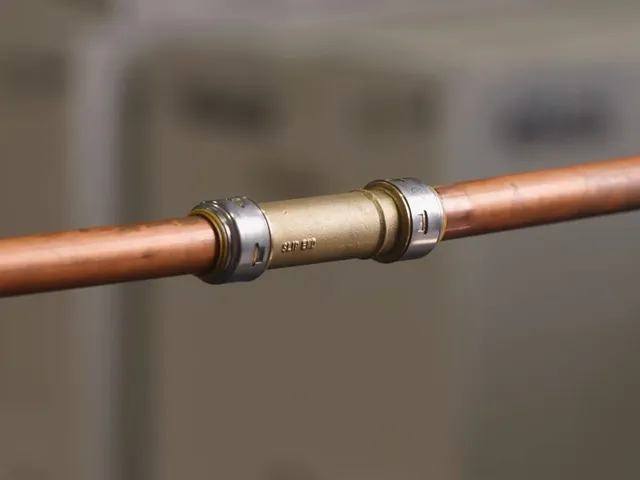 Frozen pipe repair area with insulation or thawing work for Winterizing Plumbing in a Parker Vacant or Vacation Home