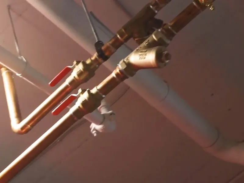 Pex, copper, or replacement pipe connections for Pinhole leaks in copper pipe
