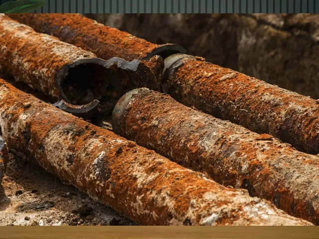 Sewer pipe, trench, cleanout, or cast iron repair area for Finishing a Parker Basement: What Plumbing You Need