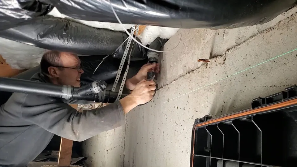 Sewer pipe, trench, cleanout, or cast iron repair area for HRCA recreation center and surrounding Highlands Ranch neighborhood