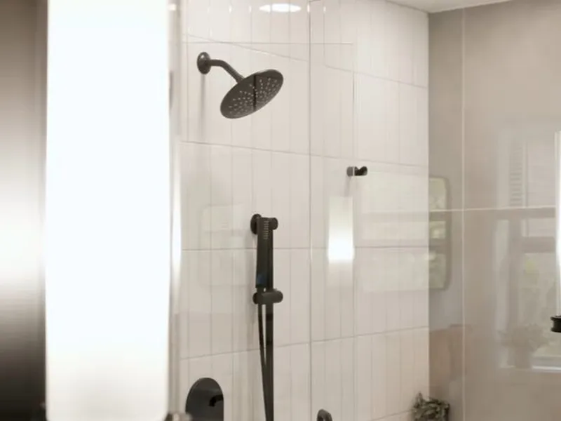 Shower, bathtub, valve, or bathroom remodel plumbing for Tub-to-shower conversion