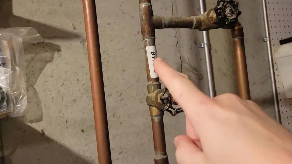 Tank water heater and plumbing connections for Water heater replacement in Parker