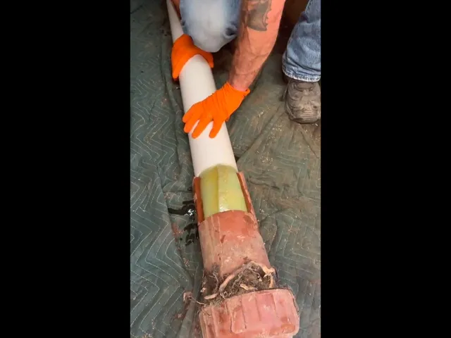Underground water service line or exterior pipe repair for Foxfield
