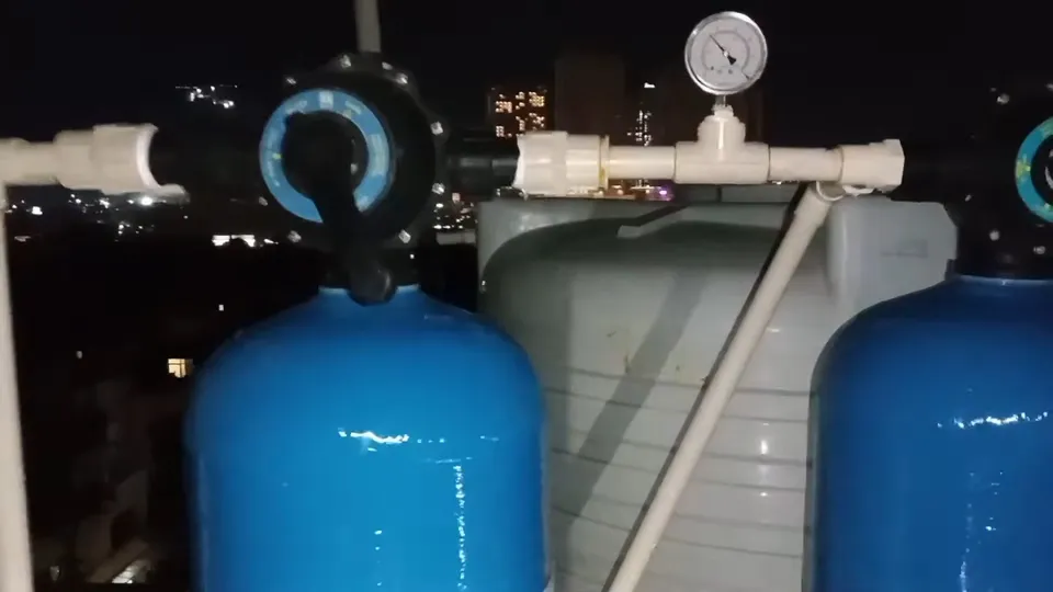 Water softener control head, tank, and brine components for Plumber at a Centennial home near Centennial Airport